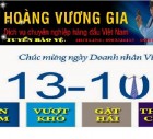 CHÀO MỪNG NGÀY DOANH NHÂN VIỆT NAM 13-10-2016